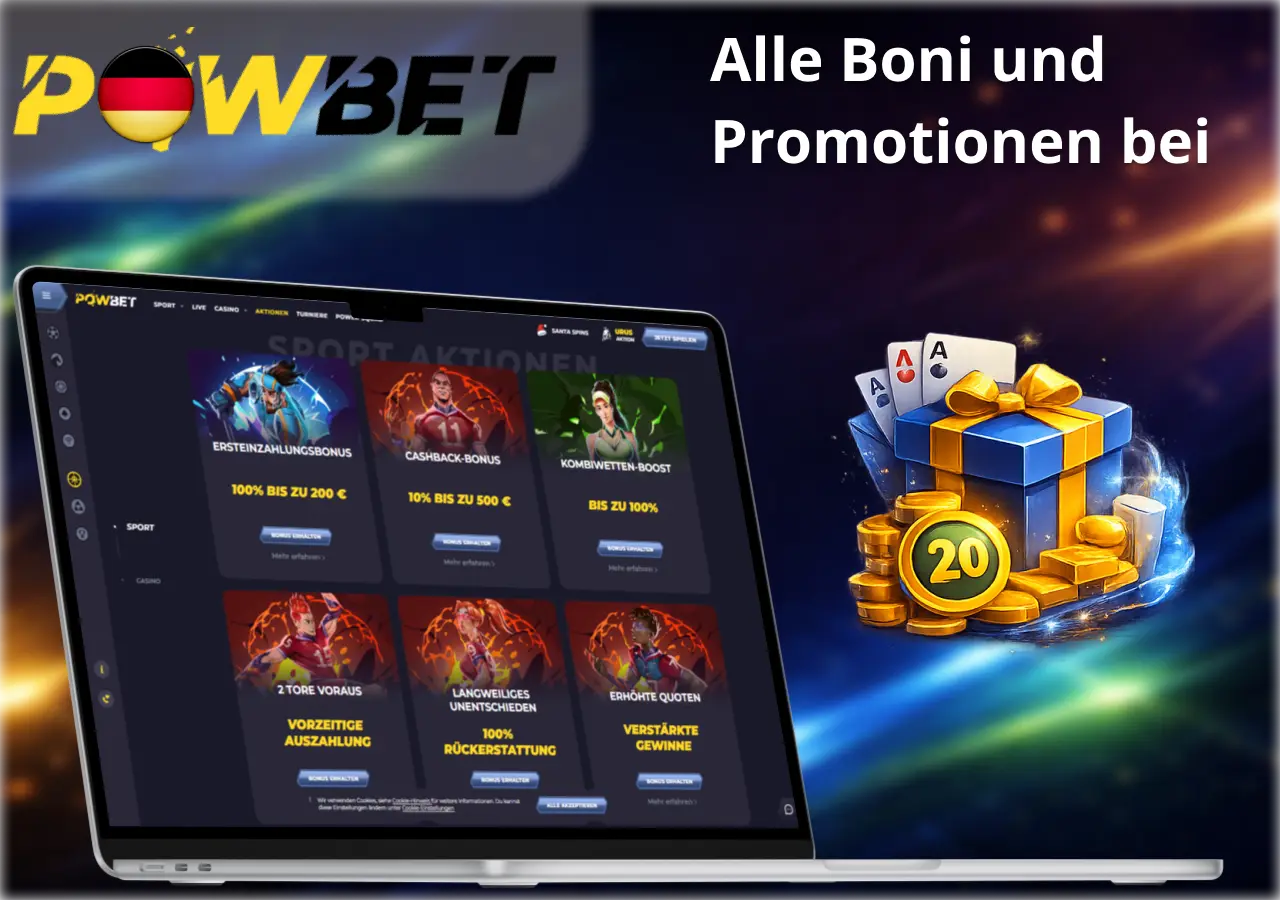 Bonusangebote und Promotionen im Casino übersichtlich dargestellt